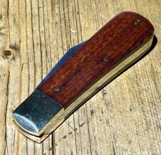 Michael May Classic Sheffield Barlow with Clip Point Blade and Ebony scales