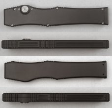 Microtech HALO III  w/ serrated blade, vintage collector-grade knife, New In Box, flawless, c.2000