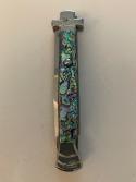 A.G.A. CAMPOLIN 11" MALTESE WITH BEAUTIFUL GENUINE ABALONE SCALES