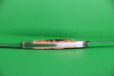 Case XX™ Jigged Amber Bone Canoe Carbon Steel Pocket Knife 62131cs