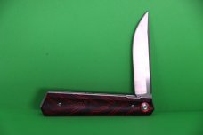 Rough Ryder Reserve Red and Black G-10 Linerlock Folding Knife