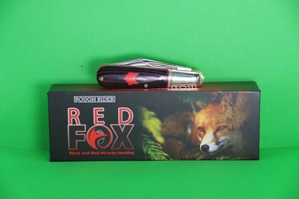 Rough Ryder Red Fox Barlow Folding Knife RR2294