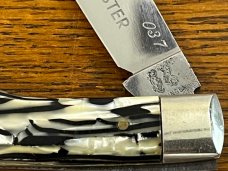Fight'n Rooster Frank Buster Ltd Ed Single-Blade Gunstock Knife w/Celluloid Scales SN#037 Germany