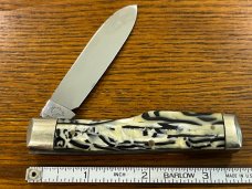 Fight'n Rooster Frank Buster Ltd Ed Single-Blade Gunstock Knife w/Celluloid Scales SN#037 Germany