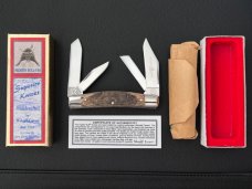 Fightin Bull Wendell Carson Congress in Mammoth Bark Ivory / Schatt & Morgan made in the USA NIB