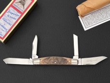 Fightin Bull Wendell Carson Congress in Mammoth Bark Ivory / Schatt & Morgan made in the USA NIB