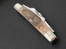 Fightin Bull Wendell Carson Congress in Mammoth Bark Ivory / Schatt & Morgan made in the USA NIB