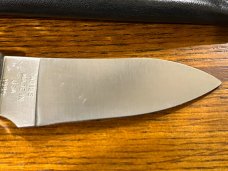 02 Parker-Edwards Spear Point Hunting Knife w/Stainless Steel Blade & Pakkawood Scales A018S  