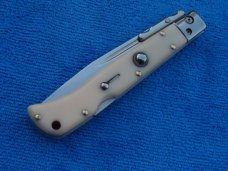 New 9" Italian Roma style Swinguard switchblade knife with Ivory handles 
