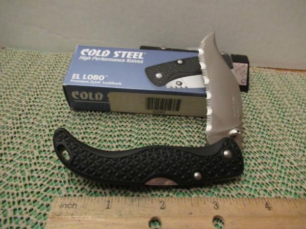 Cold Steel EL Lobo Serrated Pattern # 22WS