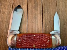 Winchester Rifle Shield Series Sunfish Burnt Orange Jigged Bone 1997