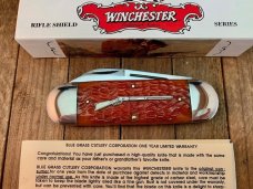Winchester Rifle Shield Series Sunfish Burnt Orange Jigged Bone 1997