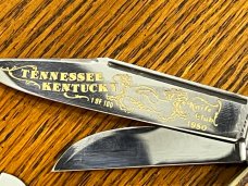Fight'n Rooster Ltd Ed 1980 "Tennessee Kentucky Knife Collector" Stockman w/MOP Scales SN#067 German