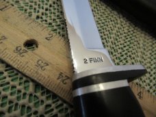 Case XX USA Era Black Composition Handle Model 2 Finn