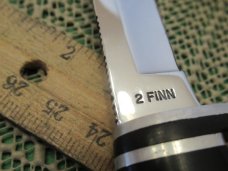 Case XX USA Era Black Composition Handle Model 2 Finn