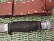 Case XX Era Leather Handled EDC Fixed Blade Pattern # 364 SAB