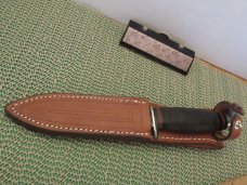 Case XX Era Leather Handled EDC Fixed Blade Pattern # 364 SAB