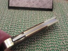 Gerber Wood Handle Folding Lock Back Model # FS-1
