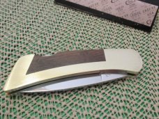 Gerber Wood Handle Folding Lock Back Model # FS-1