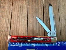 Marbles MSA Doctor’s Knife Red Carved Stag Bone 2001