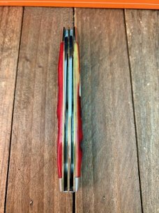Marbles MSA Doctor’s Knife Red Carved Stag Bone 2001