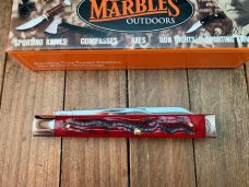 Marbles MSA Doctor’s Knife Red Carved Stag Bone 2001