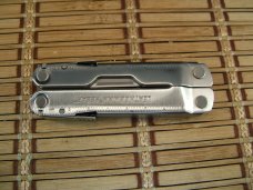 LEATHERMAN REBAR SILVER MULTI-TOOL PORTLAND OR. NEAR MINT NEVER USED OR CARRIED CONDITION W/17 TOOLS