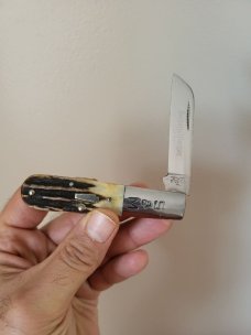 Schatt & Morgan Barlow Knife, Titusville PA. Keystone Series ,1 of 50!