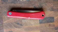Great Eastern Cutlery Red Linen Micarta Bull Buster 215124 Farm & Field Tool Knife New in the Tube