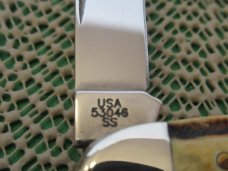 Case XX 2009 Stag Humpback Stockman Pattern # 53046 SS