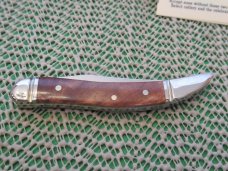 Case Select 2006 Amboyna Wood Tiny Texas Toothpick Pattern # 710096 SS Item # 05410