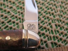 Case Select 2006 Amboyna Wood Tiny Texas Toothpick Pattern # 710096 SS Item # 05410