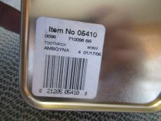 Case Select 2006 Amboyna Wood Tiny Texas Toothpick Pattern # 710096 SS Item # 05410