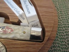 W.R.Case & Sons 2010 White Trapper Presidential Dollar Set Item # 09684