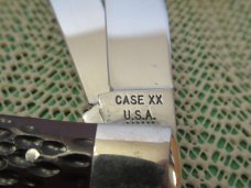 Case XX 1974 Delrin Handle Trapper Pattern # 6254
