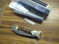 Hubertus Knife Shellpuller Patronenzieher Solingen Germany Large Size 11 UNUSED NIB.