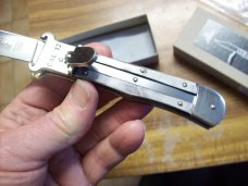 Hubertus Knife Shellpuller Patronenzieher Solingen Germany Brazilian Horn Large Size 11 UNUSED NIB.