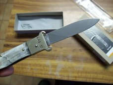Hubertus Knife Shellpuller Patronenzieher Solingen Germany Brazilian Horn Large Size 11 UNUSED NIB.