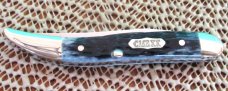 Case 2004 Select Mediterranean Blue Tiny Texas Toothpick Pattern # 610096 ATS-34 