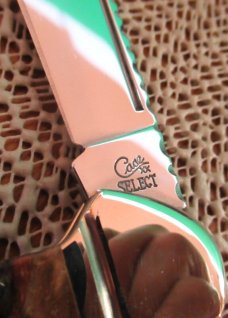 Case Select 2006 Amboyna Wood Copperlock Pattern # 71649L SS Item # 05407