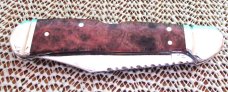 Case Select 2006 Amboyna Wood Copperlock Pattern # 71649L SS Item # 05407
