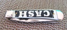 Case XX Limited Edition 2008 Jonny Cash Natural Bone Trapper Pattern # 6354 SS Item # 06771