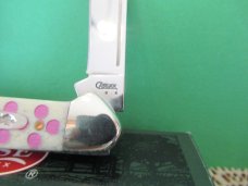 Case XX 2008 Discontinued Pink Polk Dot Baby Butterbean Pattern # 62132 SS Item # 08800