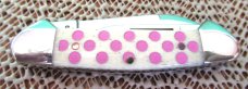 Case XX 2008 Discontinued Pink Polk Dot Baby Butterbean Pattern # 62132 SS Item # 08800