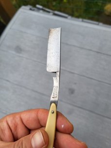 5/8" Genco Straight Razor, Geneva Cutlery NY, USA
