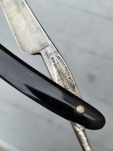 11/16"  Vintage Landers Frary & Clark Straight Razor, New Britain, Conn, USA