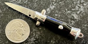 Bambi Miniature Switchblade Knife, Made By Farfalli