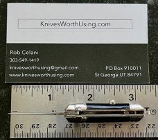 Bambi Miniature Switchblade Knife, Made By Farfalli
