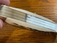 Fight'n Rooster Ltd Ed 1991 "Fort City Knife Collectors' Club" 3-Blade Cigar Knife w/Stag Scales Ger