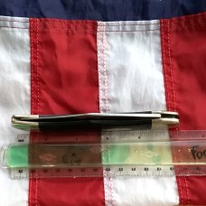 1984 Case xx Folding Hunter “Black Diamond” (2165 SS) Black Synthetic Handles -NOS in Orig Display